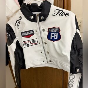 Aelfric Eden Black and White Jacket